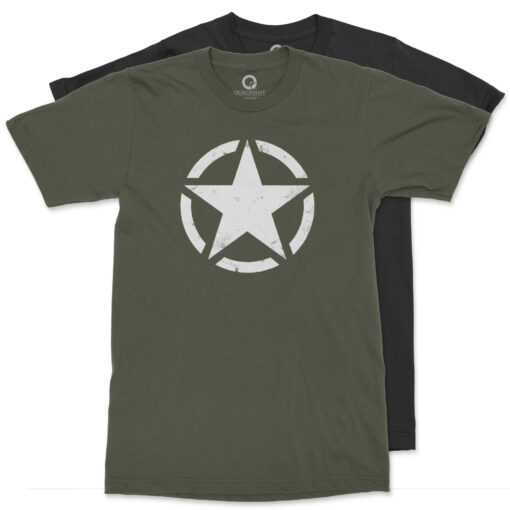 Quadrant WWII US Military Star and Circle T-Shirt